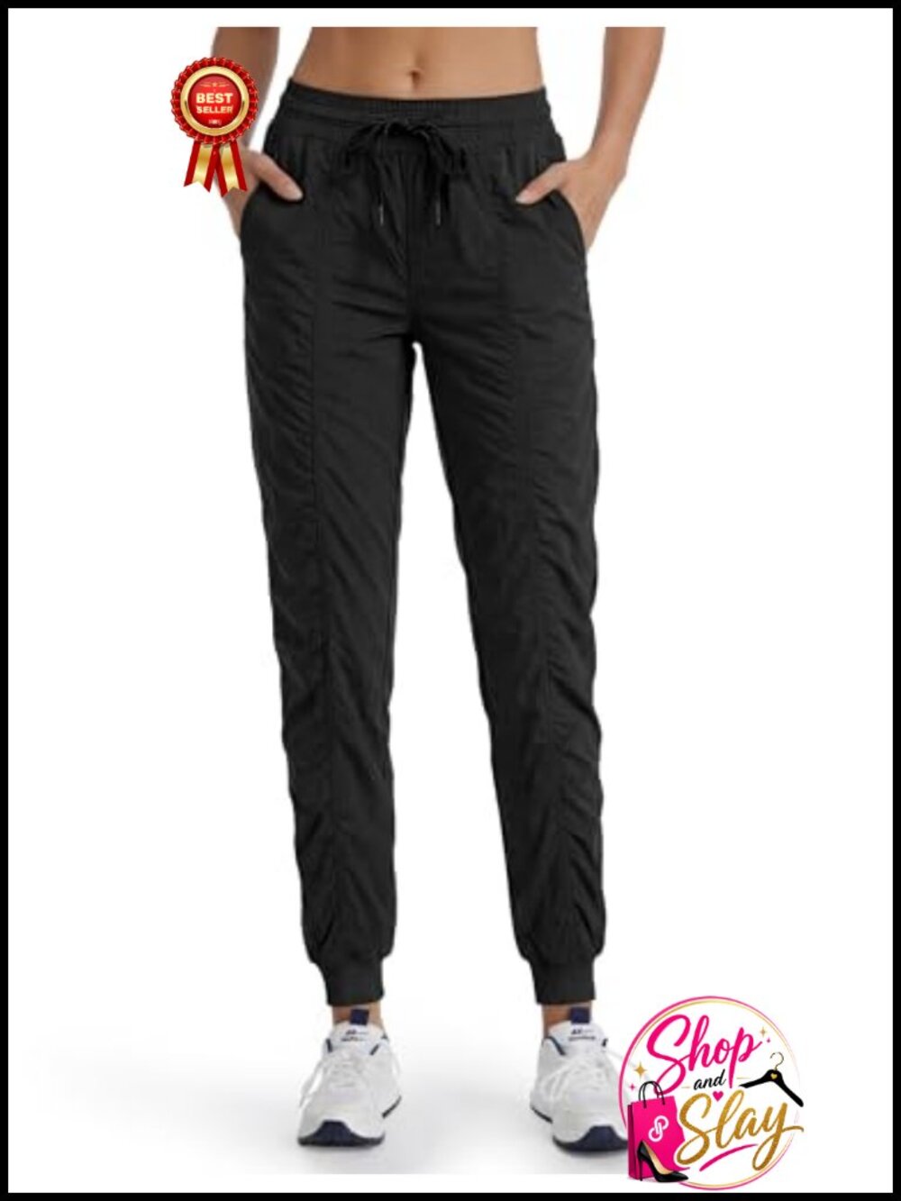 Tall Women's Lightweight Joggers Tapered Athletic Workout Pants